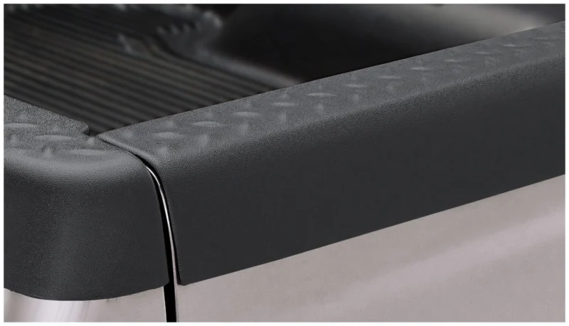 Bushwacker 49515 - Ultimate Tailgate Caps, Black, Smooth