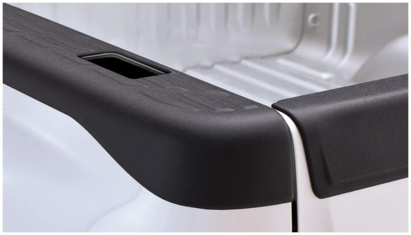 Bushwacker 49521 - Ultimate Bed Rail Caps, Black, Smooth