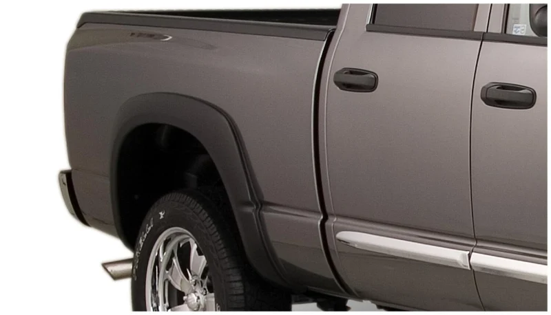 Bushwacker 50022-02 - OE Style Fender Flares, Black, Smooth