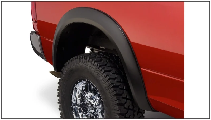 Bushwacker 50024-02 - Extend-A-Fender Flares, Black, Smooth