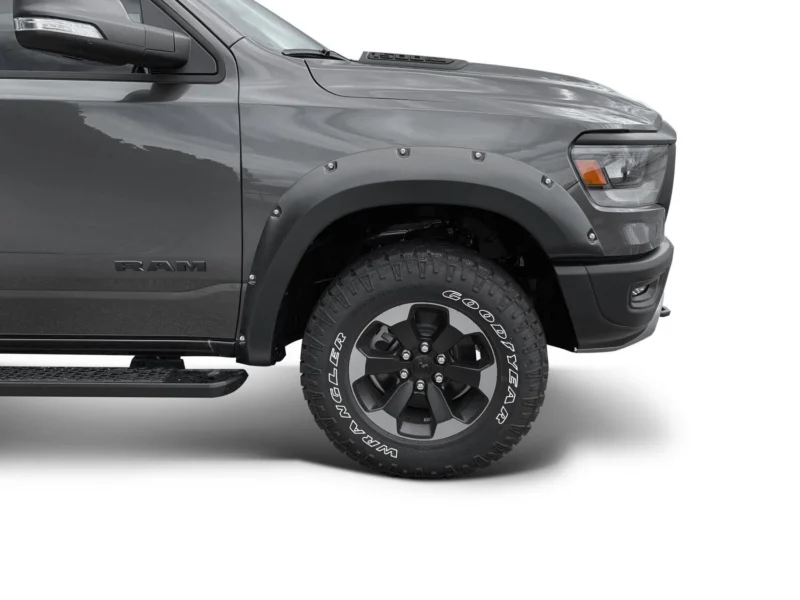 Bushwacker 50059-02 - Pocket Style Fender Flares, Black, Smooth