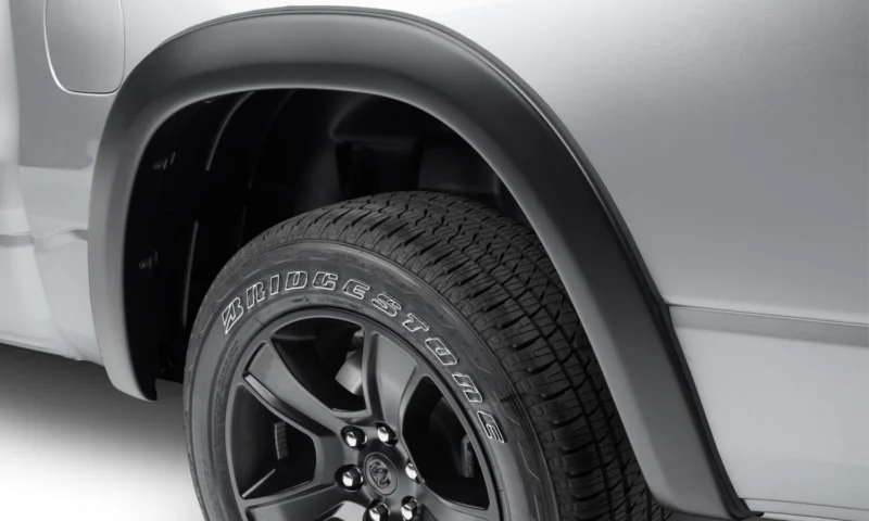Bushwacker 50062-02 - OE Style Fender Flares, Black, Smooth