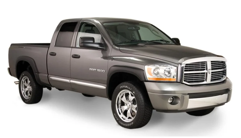 Bushwacker 50910-02 - OE Style Fender Flares, Black, Smooth
