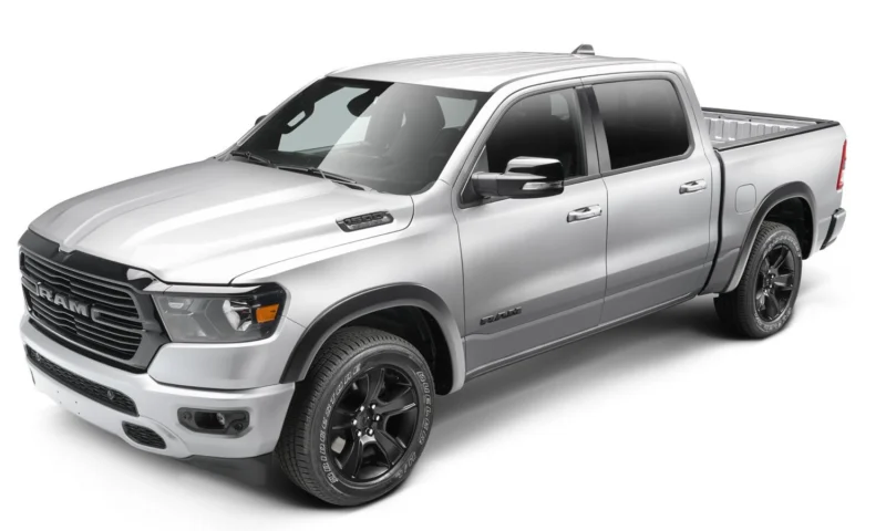 Bushwacker 50928-02 - OE Style Fender Flares, Black, Smooth