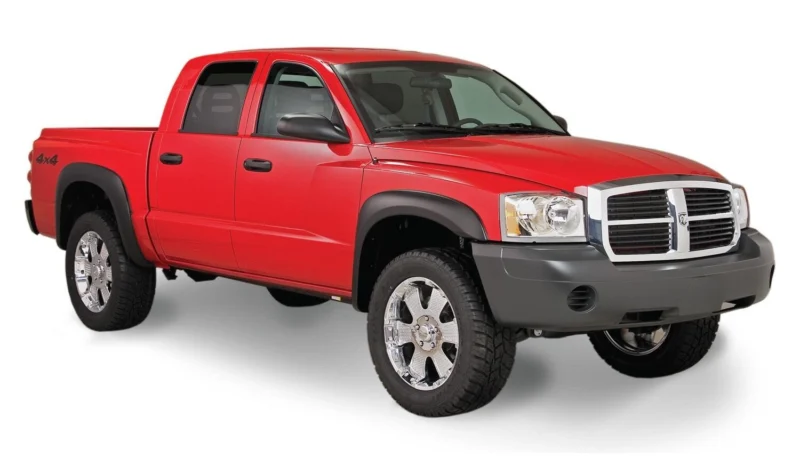 Bushwacker 51904-02 - Extend-A-Fender Flares, Black, Smooth