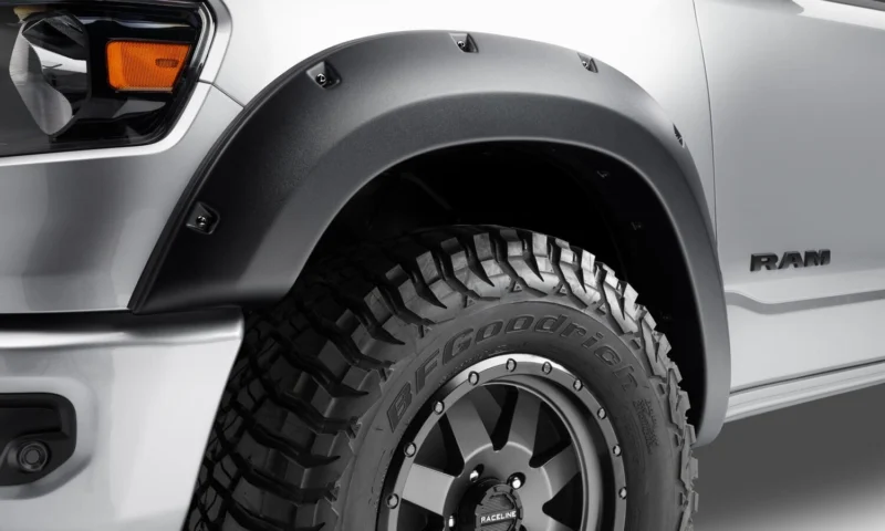 Bushwacker 58131-08 - Forge Fender Flares, 4-Piece Set, Black