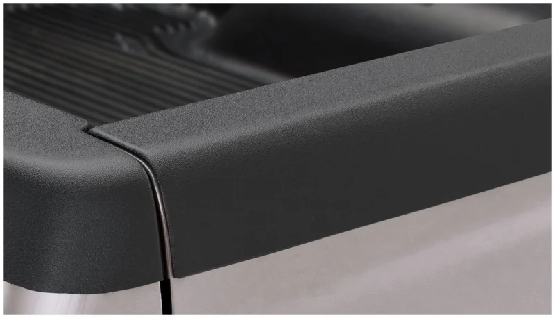 Bushwacker 58506 - Ultimate Tailgate Caps, Black, Smooth