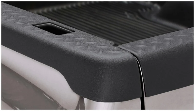 Bushwacker 59510 - Ultimate Bed Rail Caps, Black, Smooth