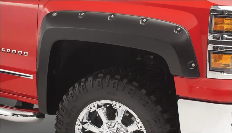 Bushwacker 60015-07 - Pocket Style Fender Flares, Black, Textured