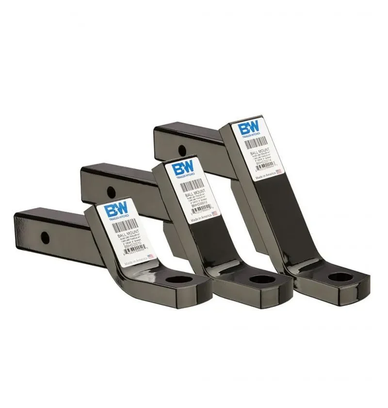 B&W Trailer Hitches PMHD14001 - HD Pintle Mount, Black