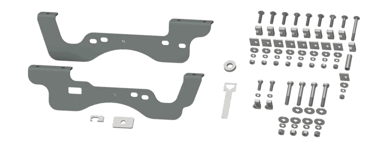 B&W Trailer Hitches RVK2406 - 5th Wheel Rail Kit