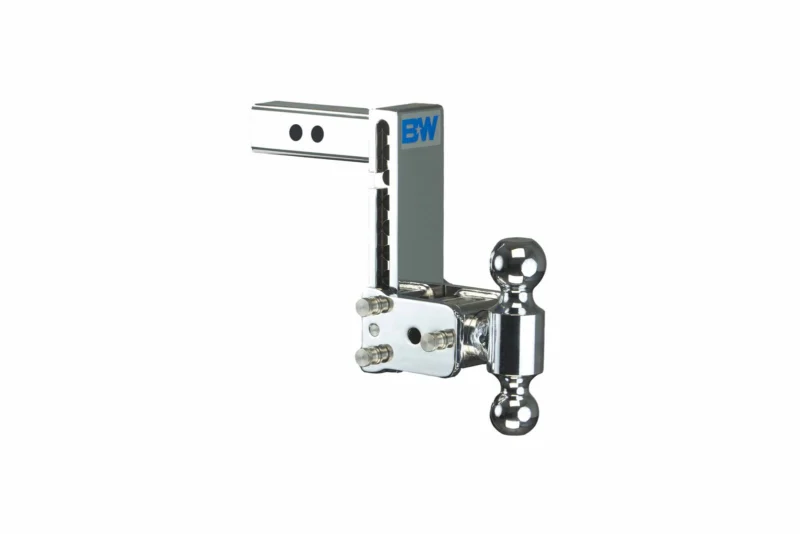 B&W Trailer Hitches TS10040C - Tow & Stow Adjustable Ball Mount, Chrome