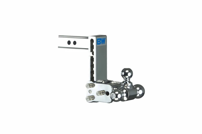 B&W Trailer Hitches TS10049C - Tow & Stow Adjustable Ball Mount, Chrome