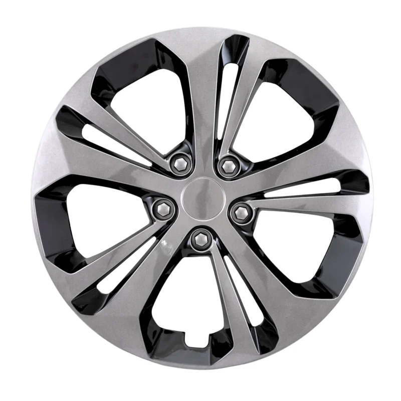 Coast To Coast 56417GB - Premium Wheel Covers, Black, Gloss Painted