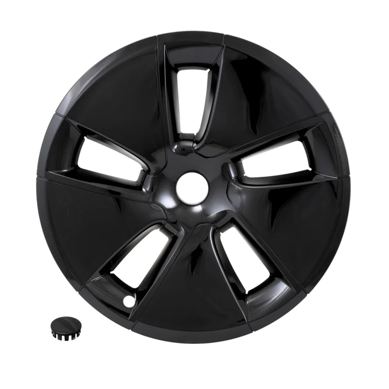 Coast To Coast 56518BLK - Premium Wheel Covers, Black, Gloss Painted