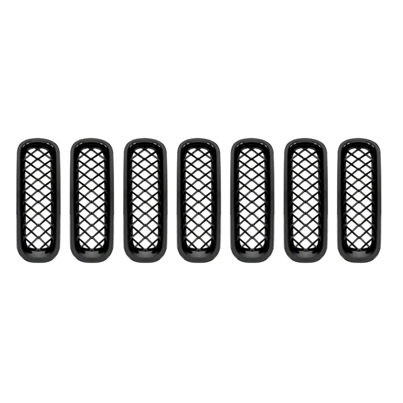 Coast To Coast ABS6414B - Grille Inserts, Black, Gloss Painted