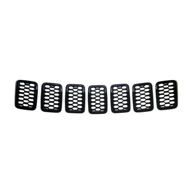 Coast To Coast ABS6467B - Grille Inserts, Black, Gloss Painted
