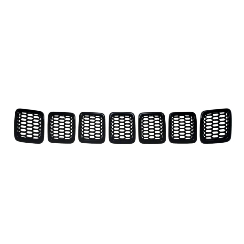 Coast To Coast ABS6478B - Grille Inserts, Black, Gloss Painted