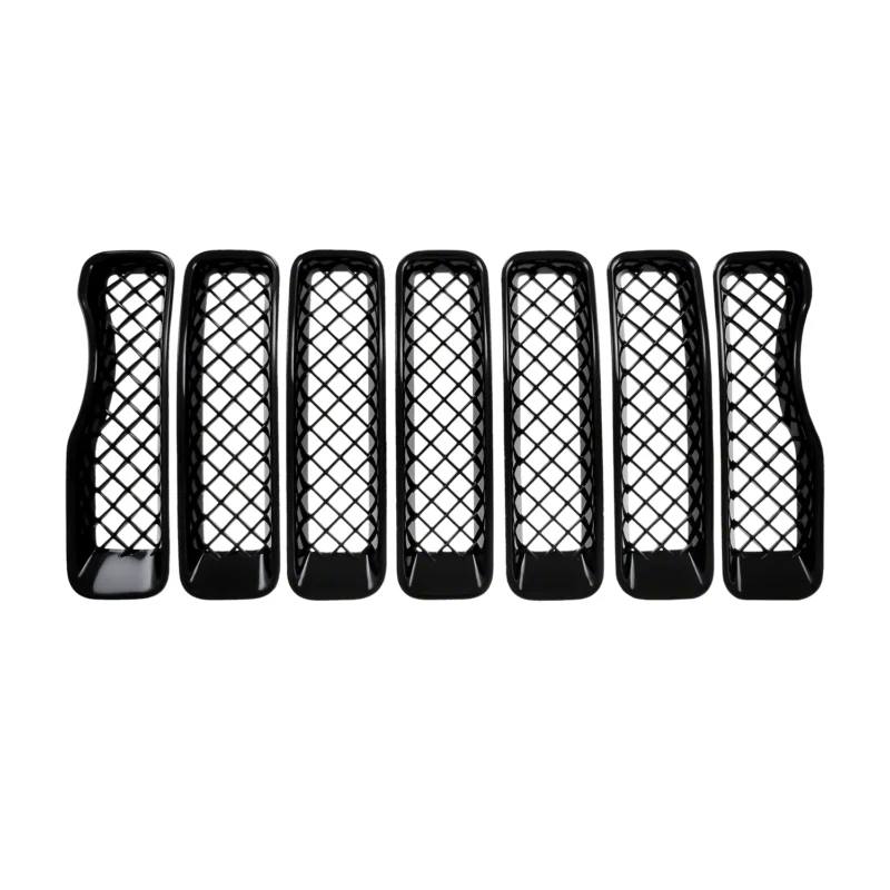 Coast To Coast ABS6490B - Grille Inserts, Black, Gloss Painted