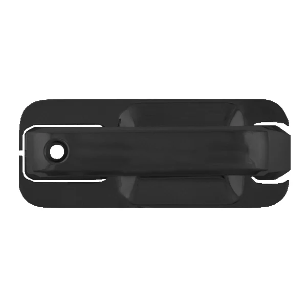 Coast To Coast CCIDH68570BBK - Chrome Door Handle Covers, Crew Cab, Black
