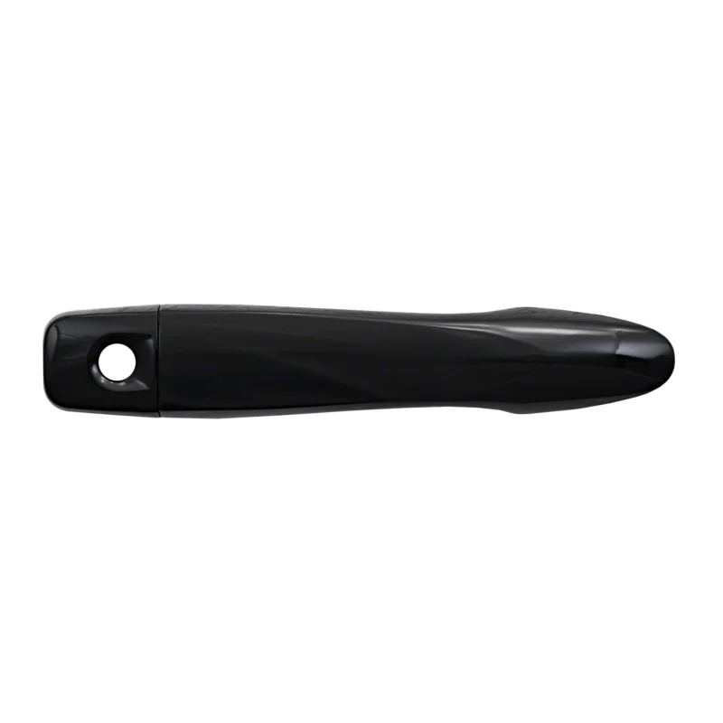 Coast To Coast CCIDH68581BBK - Chrome Door Handle Covers, Black, Gloss Painted