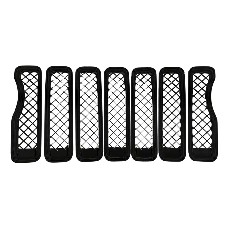 Coast To Coast GI495BLK - Grille Inserts, Black, Gloss Painted