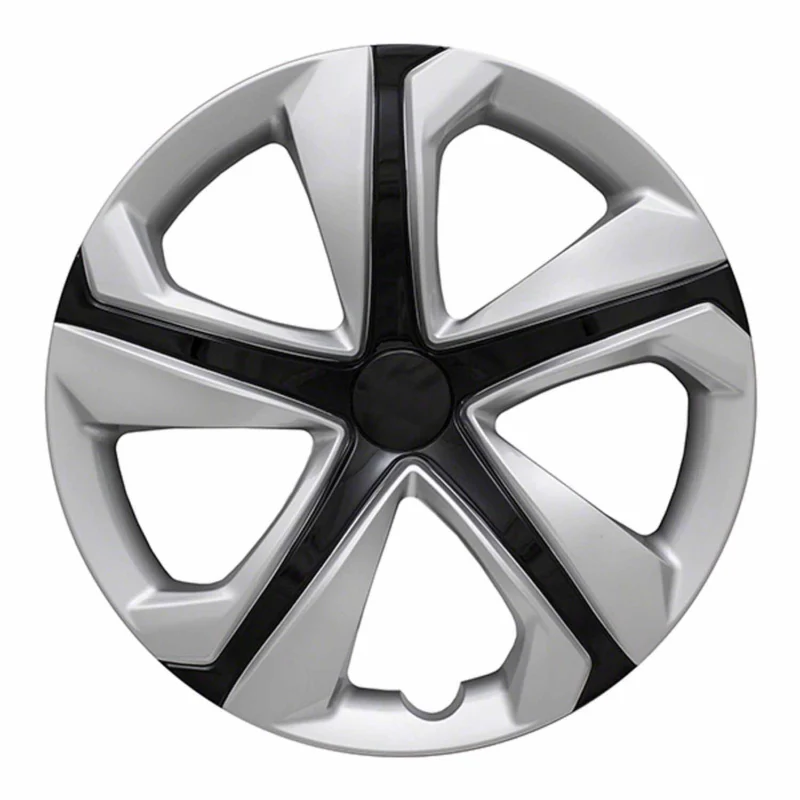 Coast To Coast IWC52016SB - IWC Wheel Covers, Black/ Silver, Gloss Painted