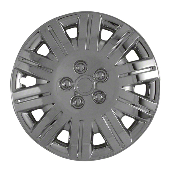 Coast To Coast IWC53016SC - IWC Wheel Covers, Black/ Silver, Painted