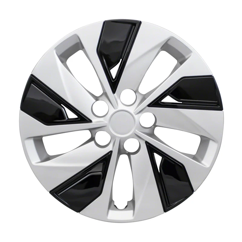 Coast To Coast IWC53816SB - IWC Wheel Covers, Black/ Silver, Painted