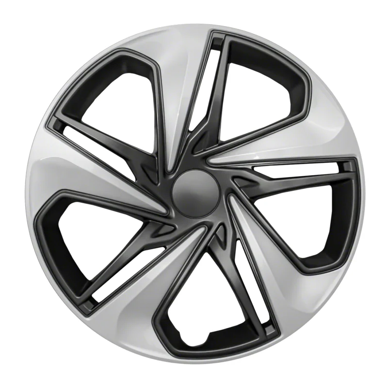 Coast To Coast IWC54116SC - IWC Wheel Covers, Black/ Silver, Painted