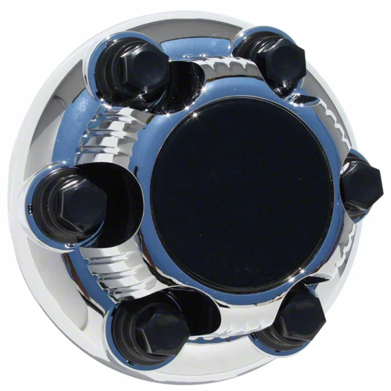 Coast To Coast IWCC5129C - Wheel Center Caps, Silver With Black And Blue Insert, Chrome Plated
