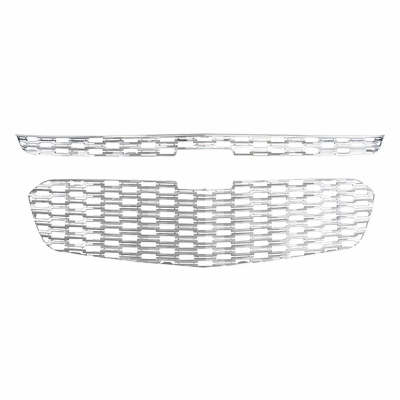 Coast To Coast IWCGI128 - Grille Overlays, Silver, ABS Plastic
