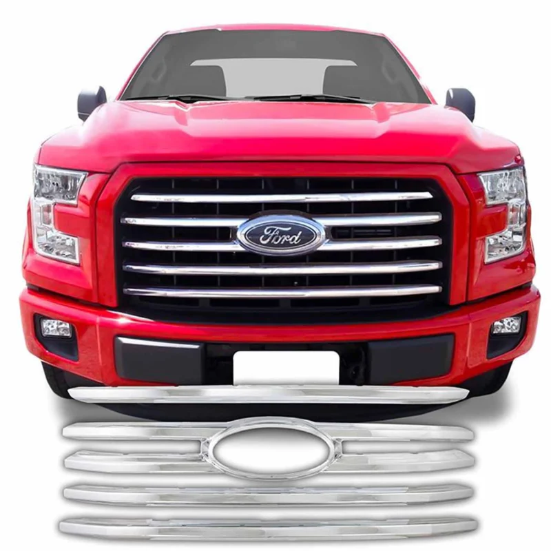 Coast To Coast IWCGI131 - Grille Overlays, Silver, ABS Plastic
