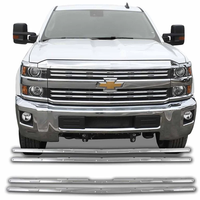 Coast To Coast IWCGI132 - Grille Overlays, Silver, ABS Plastic