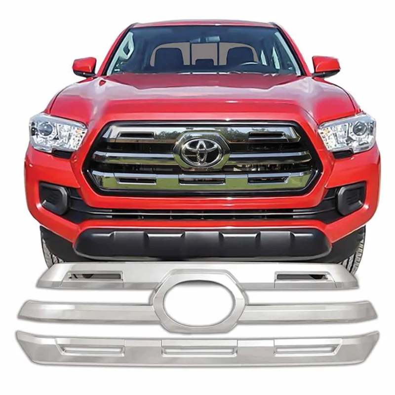 Coast To Coast IWCGI138 - Grille Overlays, Silver, ABS Plastic