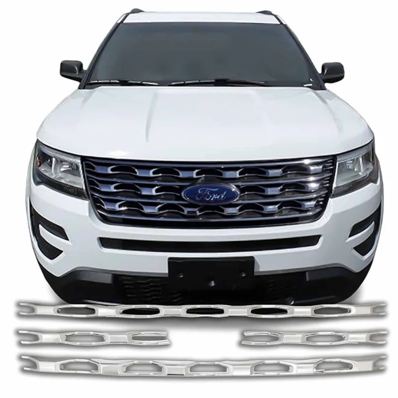Coast To Coast IWCGI139 - Grille Overlays, Silver, ABS Plastic