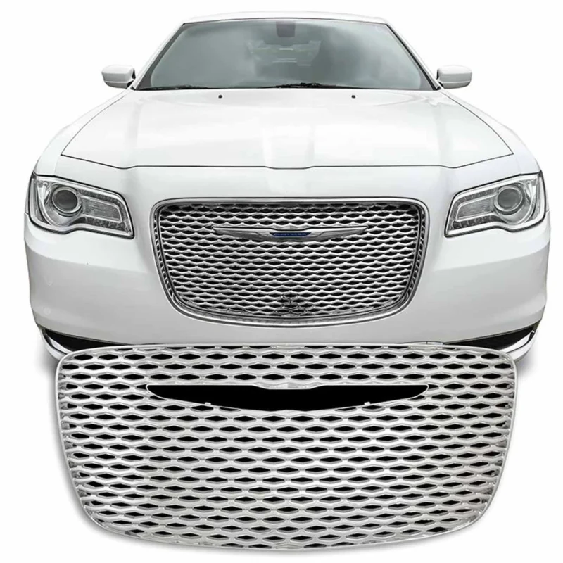 Coast To Coast IWCGI140 - Grille Overlays, Silver, ABS Plastic