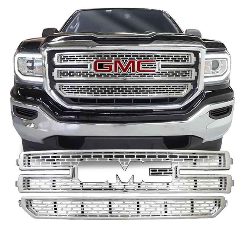 Coast To Coast IWCGI141 - Grille Overlays, Silver, ABS Plastic