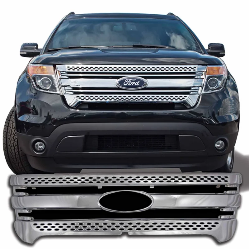 Coast To Coast IWCGI91 - Grille Overlays, Black, ABS Plastic