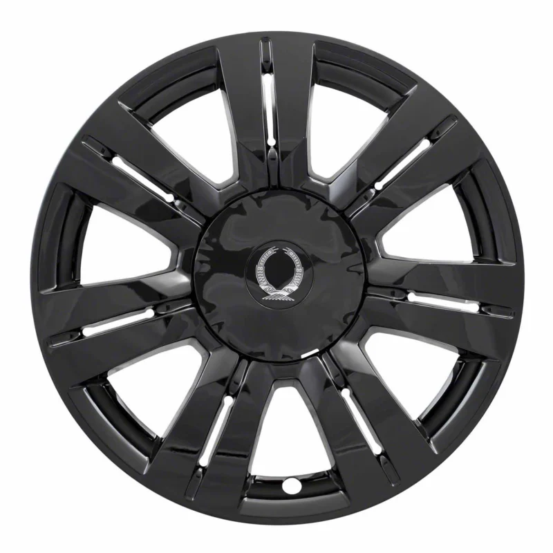 Coast To Coast IWCIMP357BLK - Impostor Wheel Covers, Black, Painted Single Tone