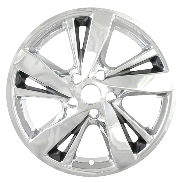 Coast To Coast IWCIMP378CC - Impostor Wheel Covers, Silver/Charcoal, Chrome Plated