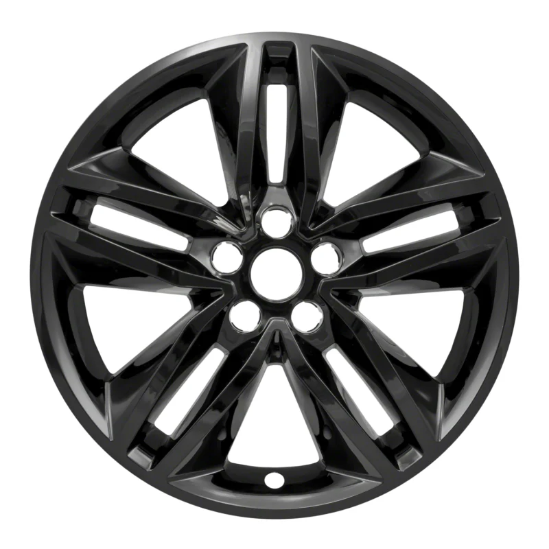 Coast To Coast IWCIMP385BLK - Impostor Wheel Covers, Black, Chrome Plated