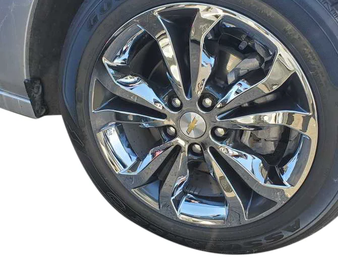 Coast To Coast IWCIMP442CC - Impostor Wheel Covers, Silver/Charcoal, Chrome Plated And Painted