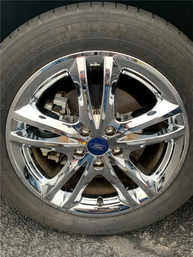 Coast To Coast IWCIMP447CC - Impostor Wheel Covers, Silver/Charcoal, Chrome Plated And Painted