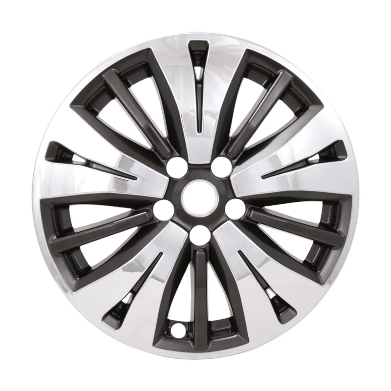 Coast To Coast IWCIMP488CC - Impostor Wheel Covers, Silver/Charcoal, ABS Plastic