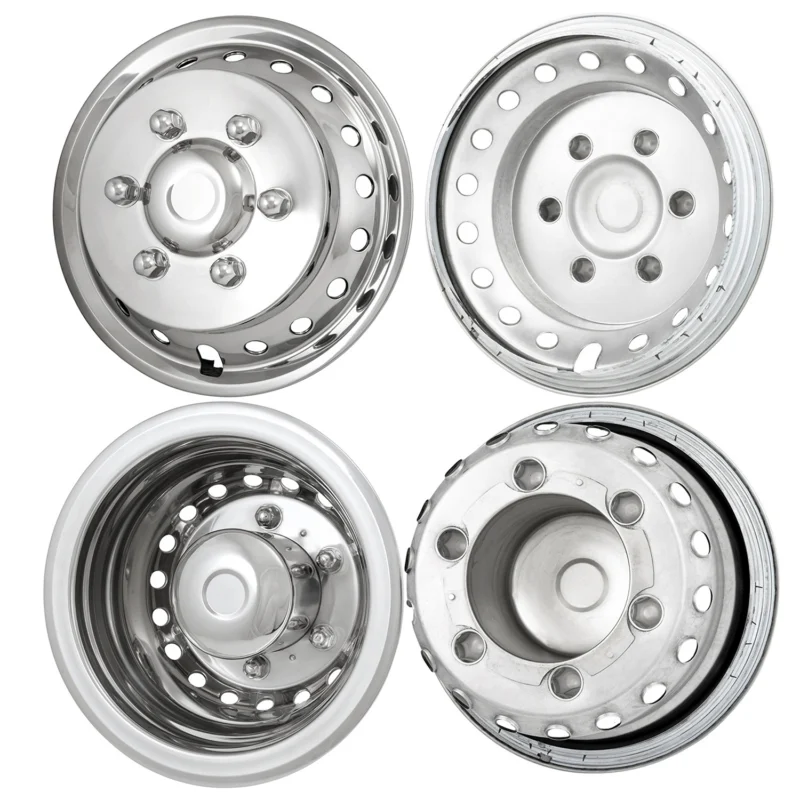 Coast To Coast IWCN16S12 - Wheel Simulators, Silver, Stainless Steel