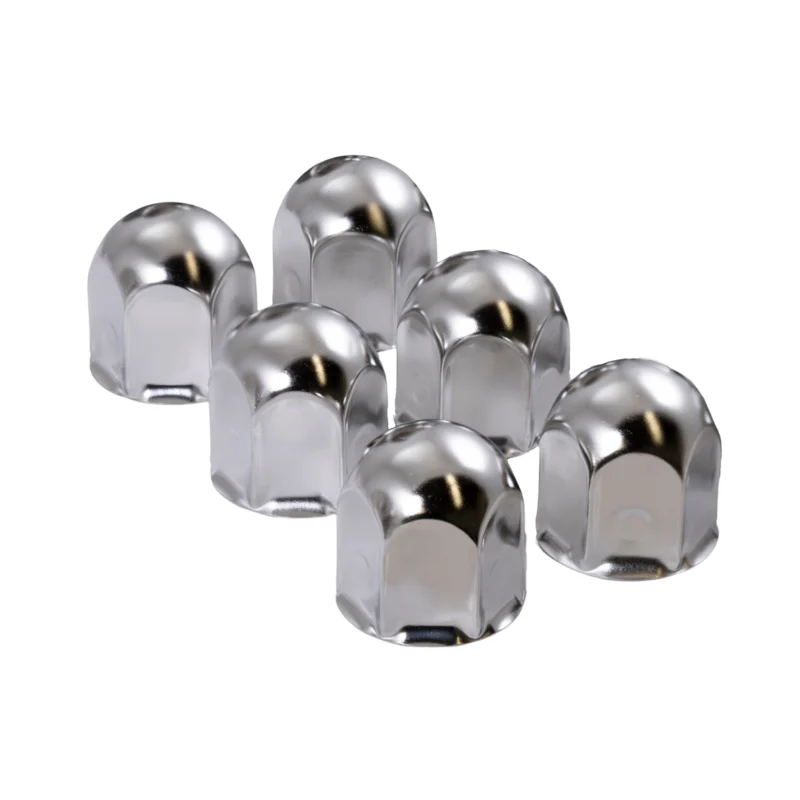 Coast To Coast REPLNCM20 - Wheel Lug Nut Cap, Silver, Polished