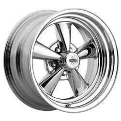 Cragar 08060 - 08 S/S, 5x4 -3mm, Chrome Plated Two-Piece Composite