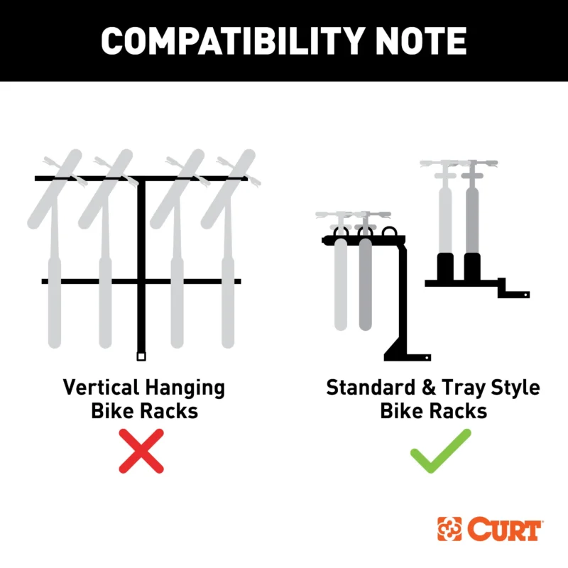 CURT 11128 - Class 1 Trailer Hitches, Black