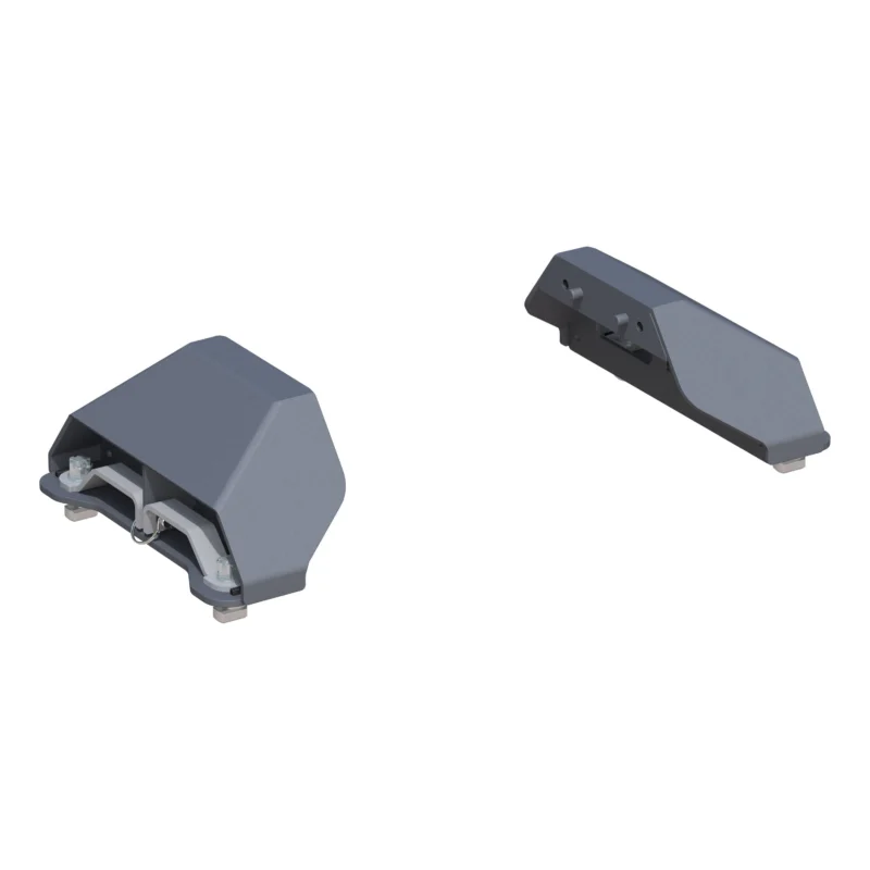 CURT 16032 - 5th Wheel Rails & Install Kits, 8'2" Bed